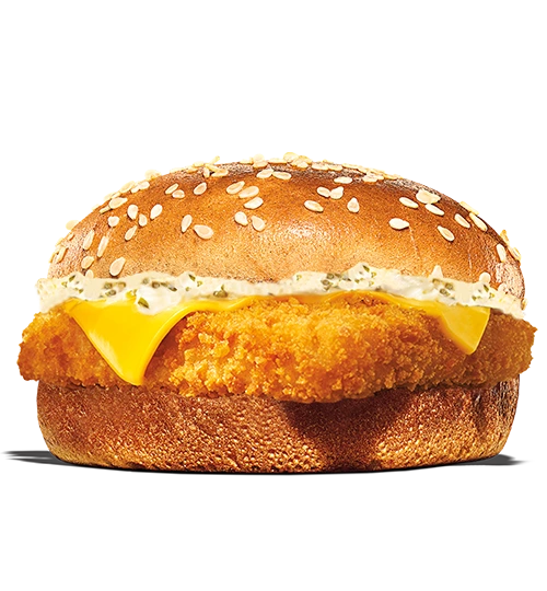 BURGER KING CHICKEN & FISH BURGERS NUTRIONAL VALUES FOR SINGAPORE