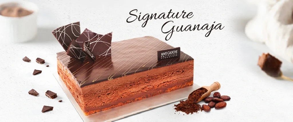 RIVE GAUCHE SIGNATURE WHOLE CAKES MENU WITH PRICES 2024