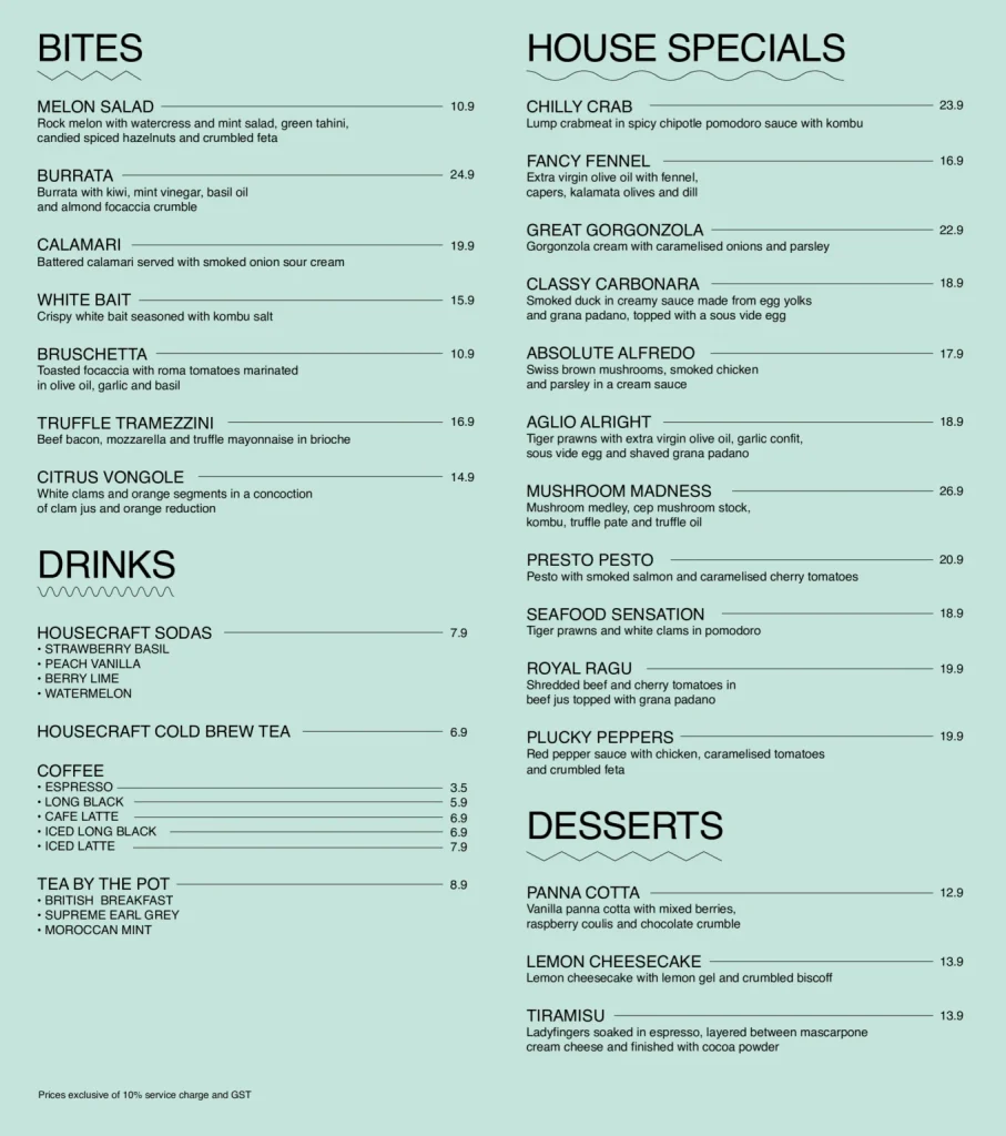 TIPO BAR BITES MENU WITH PRICES 2024