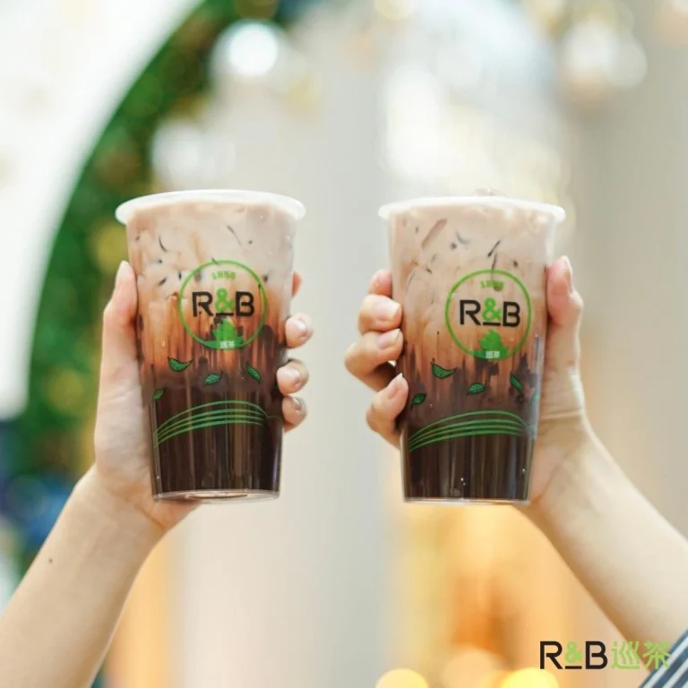 R&B TEA FRUIT TEA MENU WITH PRICES FOR SINGAPORE