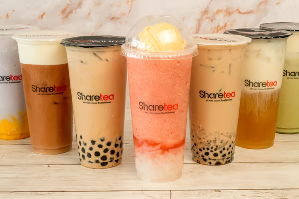 SHARETEA BREWED TEA MENU WITH PRICES FOR SINGAPORE