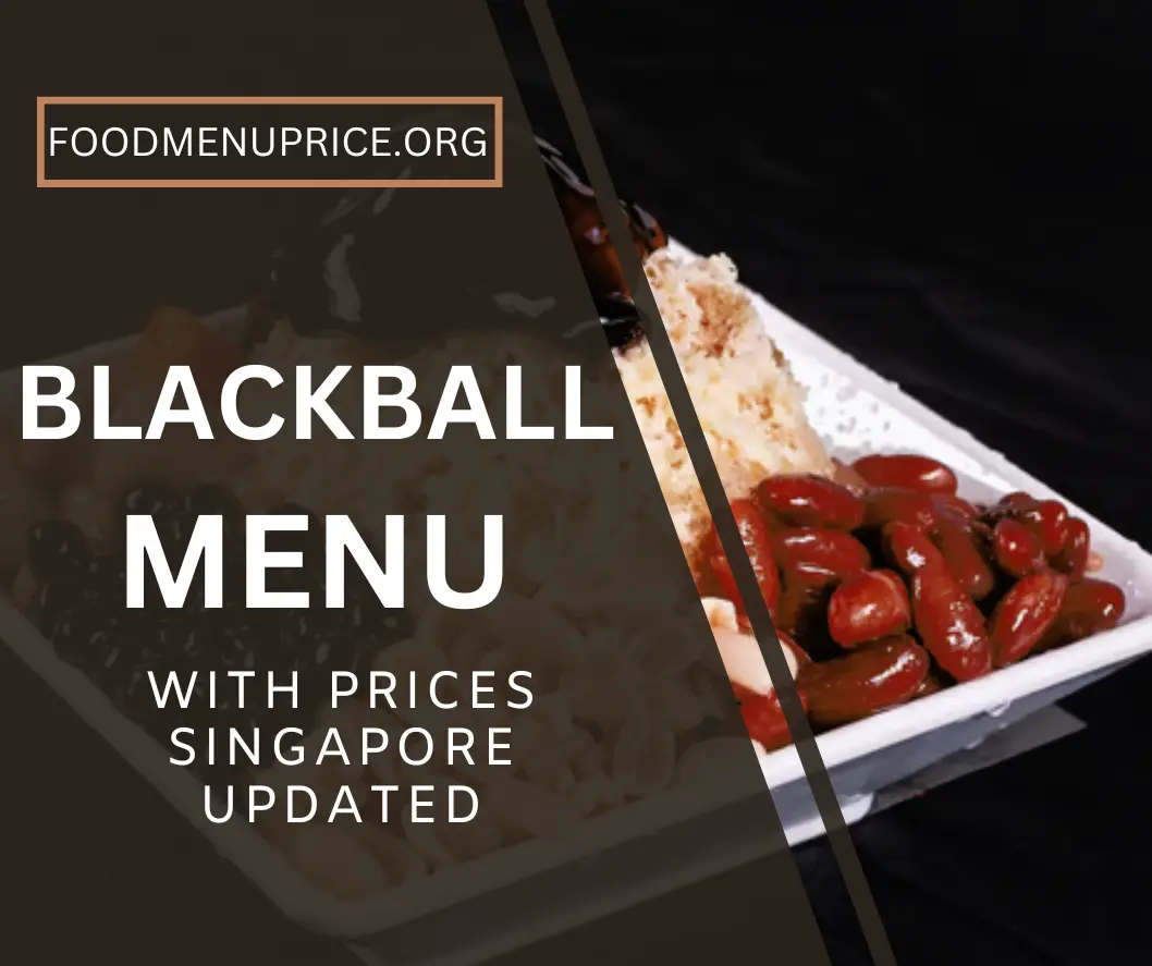 BLACKBALL MENU 2024