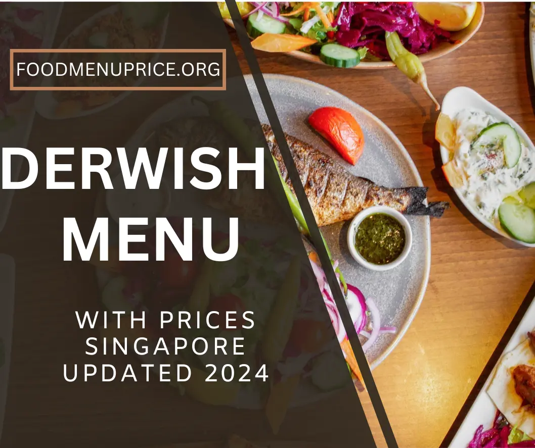 DERWISH MENU 2024