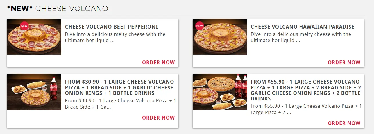 DOMINO’S PIZZAS MENU WITH PRICES 2024