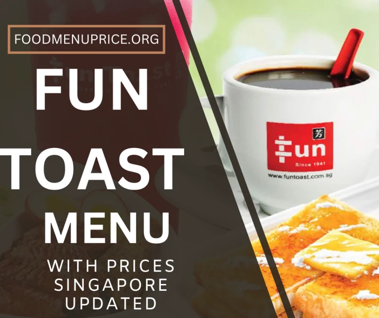 FUN TOAST MENU 2024