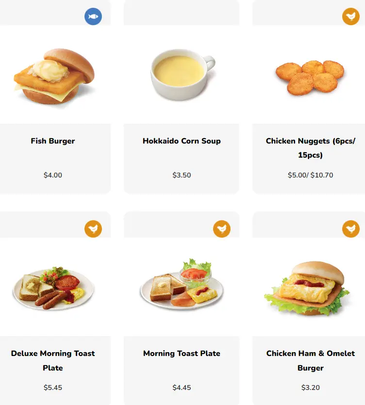 MOS BURGER BREAKFAST MENU WITH PRICES 2024
