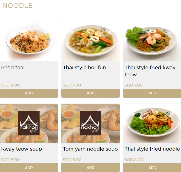 NAKHON KITCHEN NOODLES MENU PRICES 2024