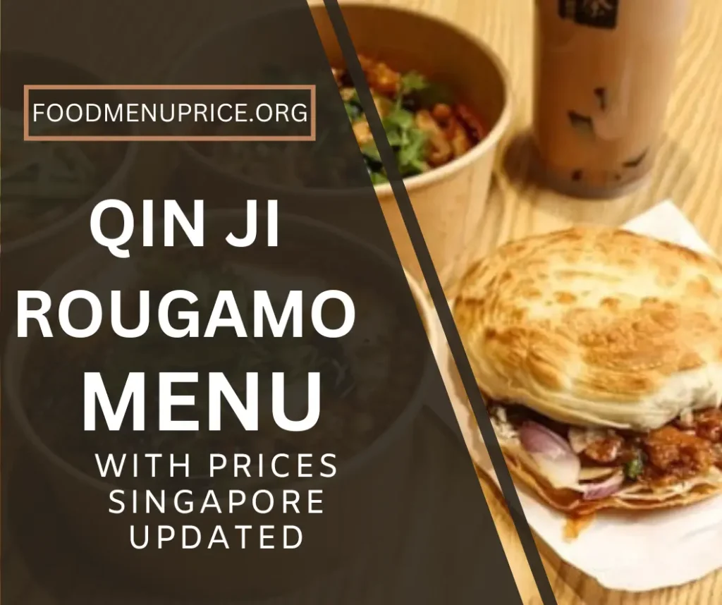 QIN JI ROUGAMO MENU 2024