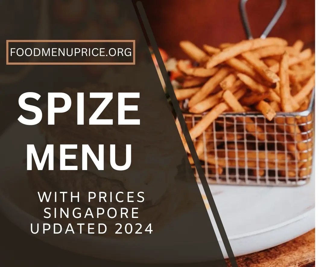 SPIZE MENU 2024