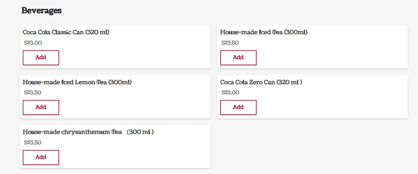 BURGERLABO BEVERAGES MENU PRICES 2024