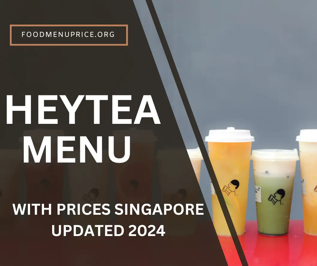 HEYTEA MENU 2024