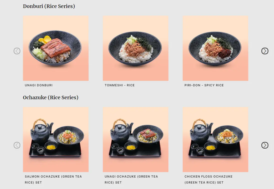 TAKAGI RAMEN RICE SERIES MENU WITH PRICES 2024