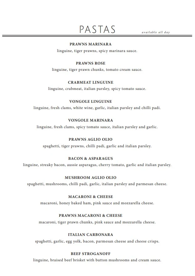 WHISK & PADDLE PIZZA & PASTA MENU PRICES 2024