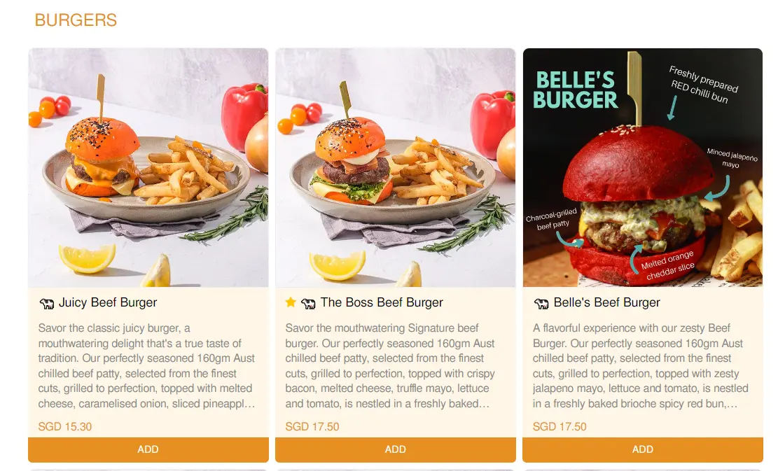 I AM… BURGERS MENU PRICES 2024