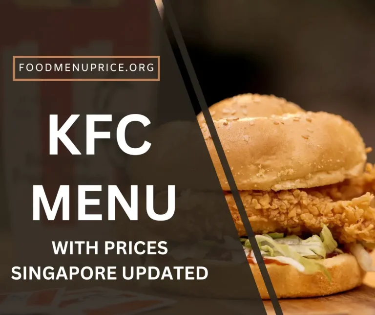 KFC Menu 2024