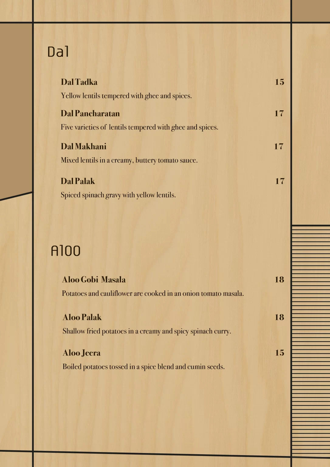 NALAN ALOO MENU PRICES 2024