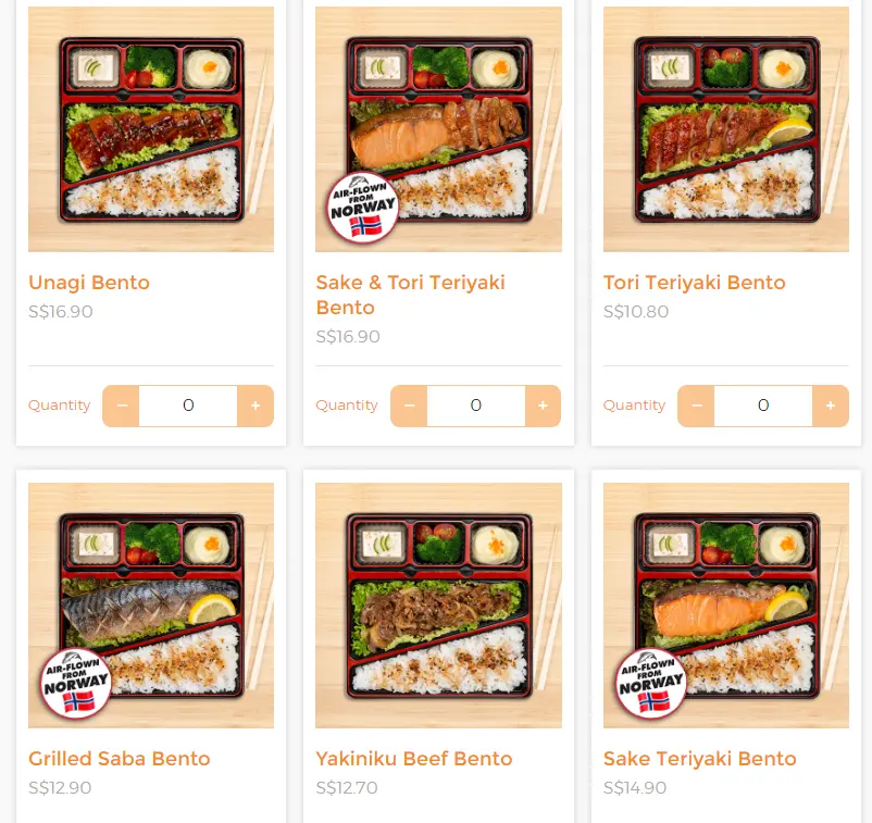 UMISUSHI BENTO MENU PRICES 2024