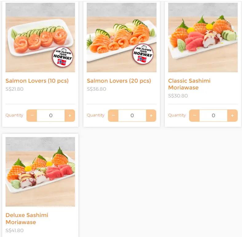 UMISUSHI SASHIMI MENU PRICES 2024