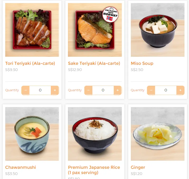 UMISUSHI SIDES MENU PRICES 2024