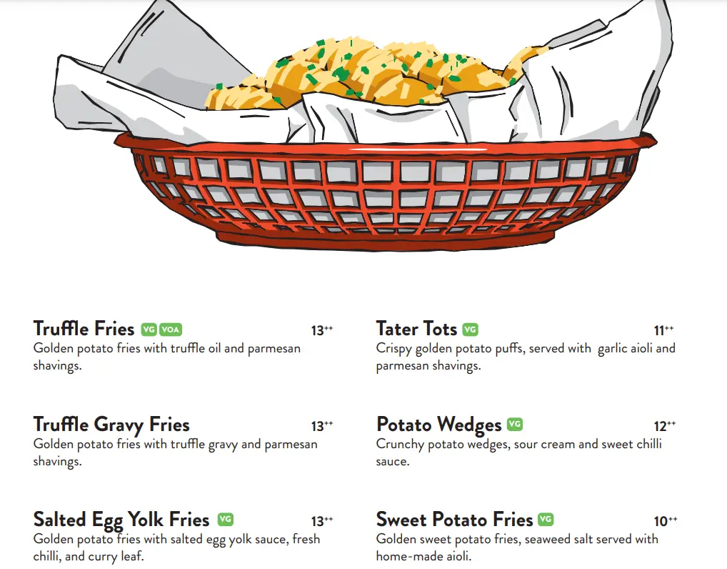 HOLEY MOLEY FRIES MENU PRICES 2024