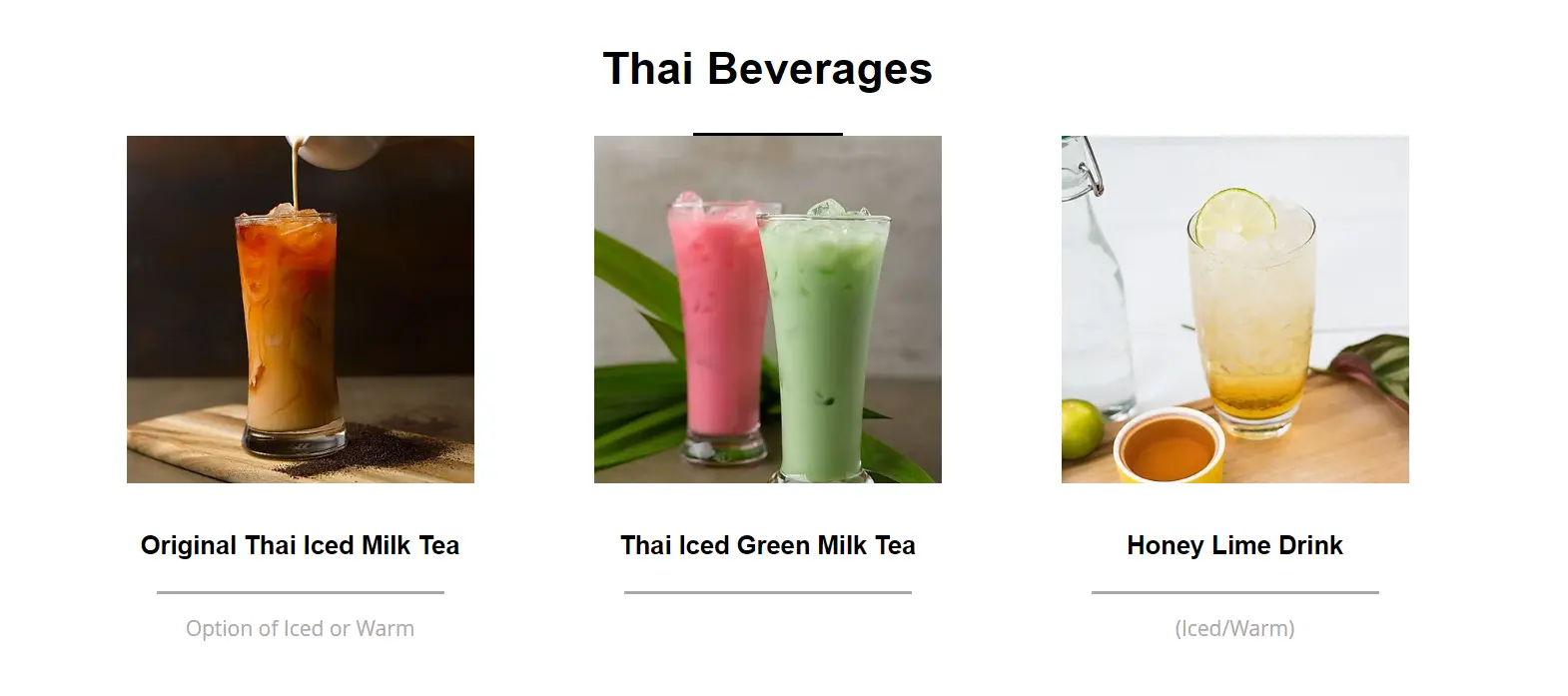 SAAP SAAP THAI BEVERAGES PRICES 2024