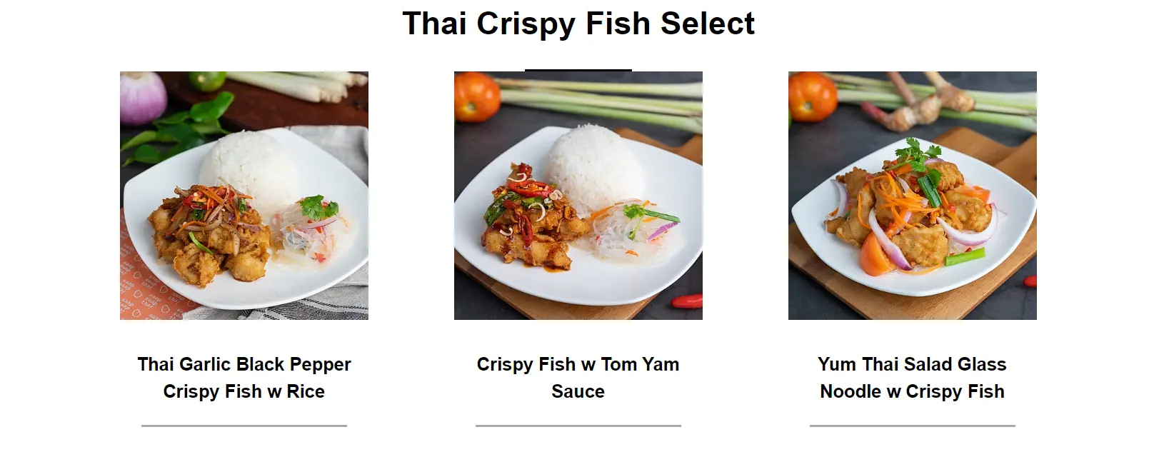 SAAP SAAP THAI CRISPY FISH SELECT MENU PRICES 2024