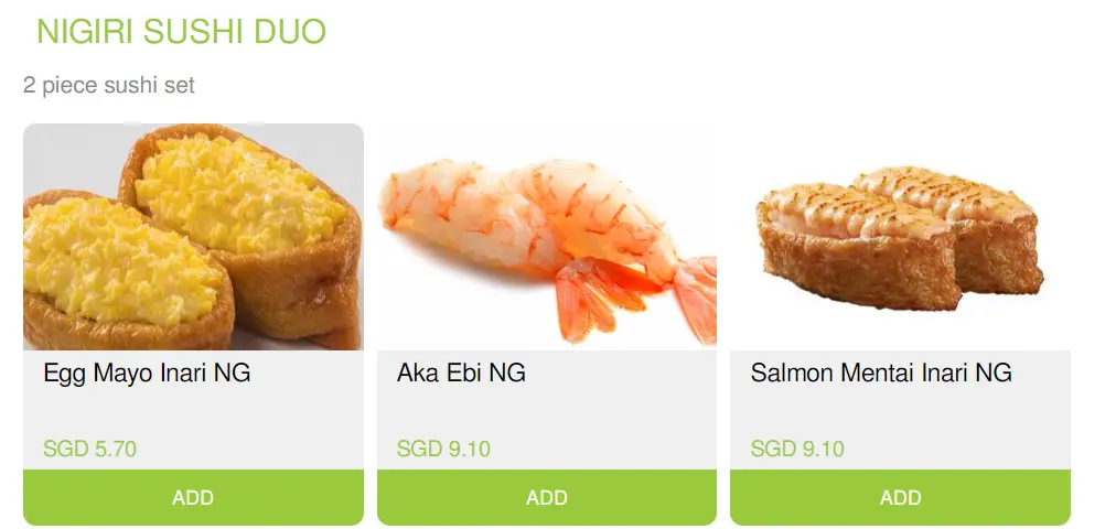 SAKAE SUSHI DUO TO GO DONBURI PRICES 2024