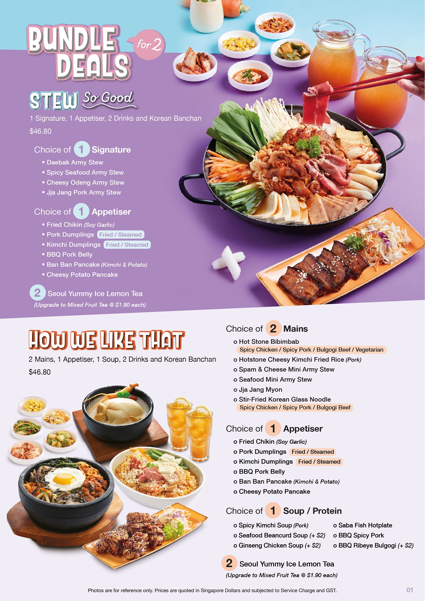 SEOUL YUMMY KOREAN BENTO MENU WITH PRICE 2024