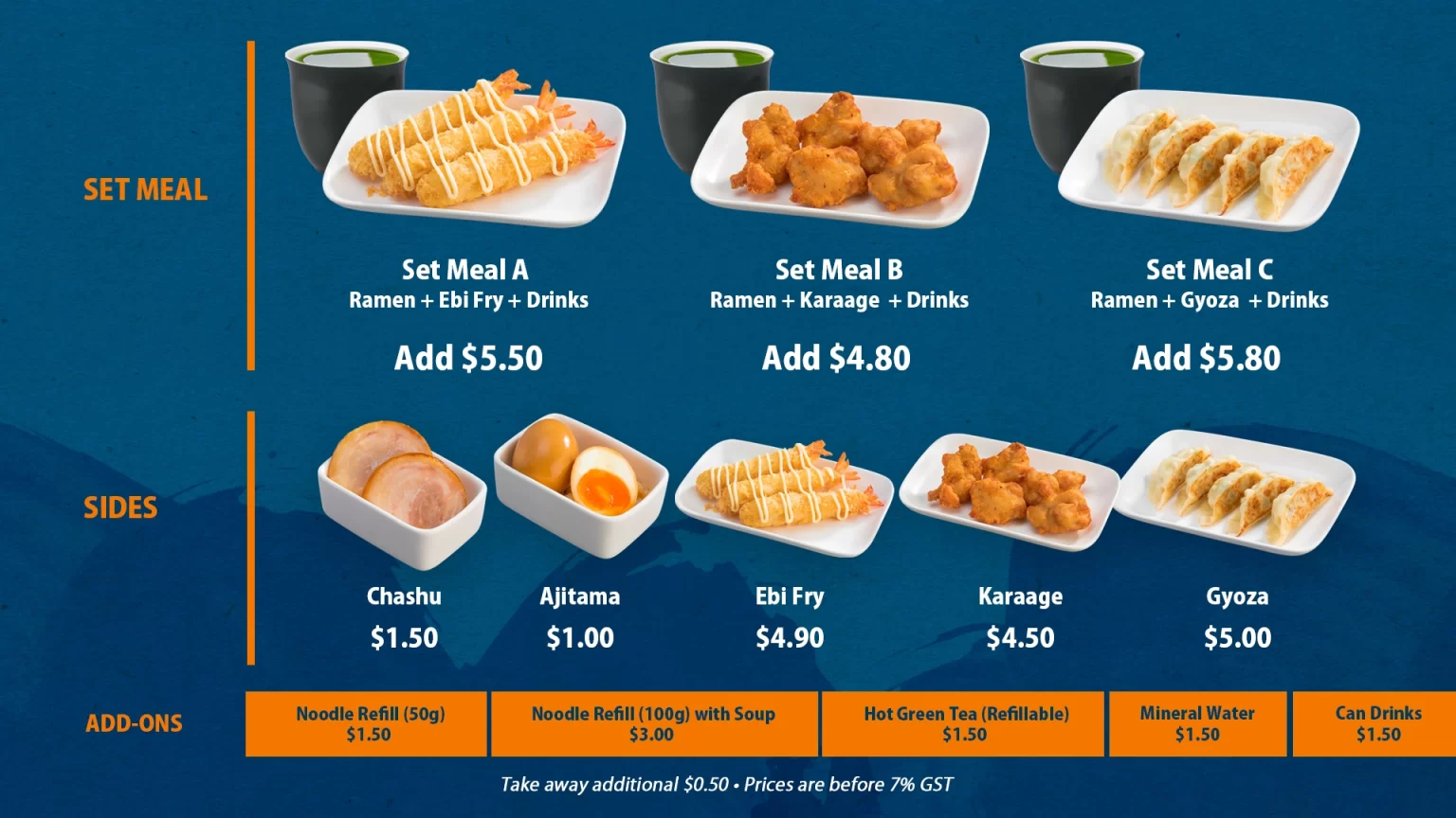 SUPARAKKI RAMEN SIDES MENU PRICES 2024