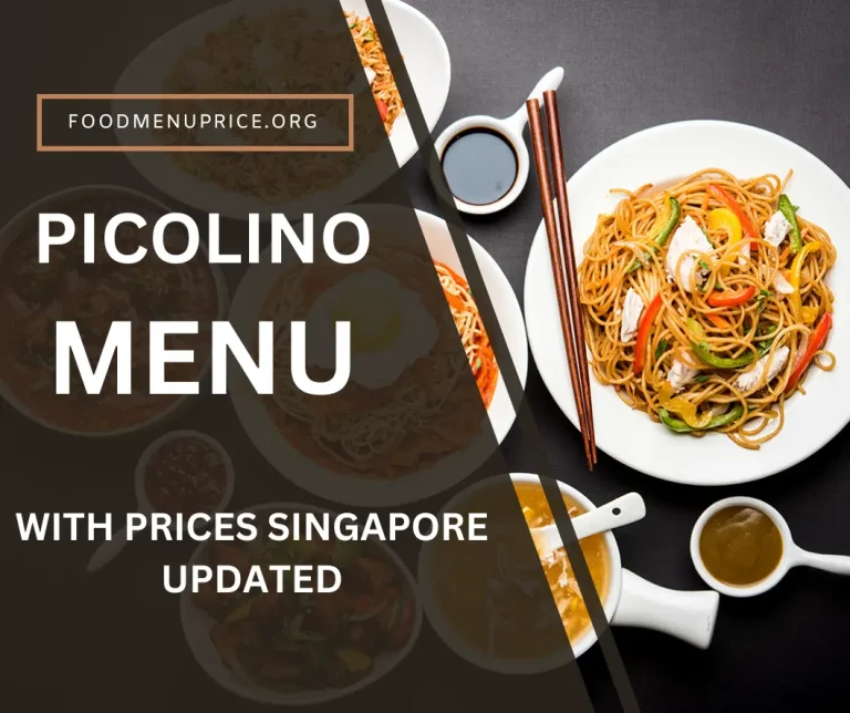 Picolino Menu 2024