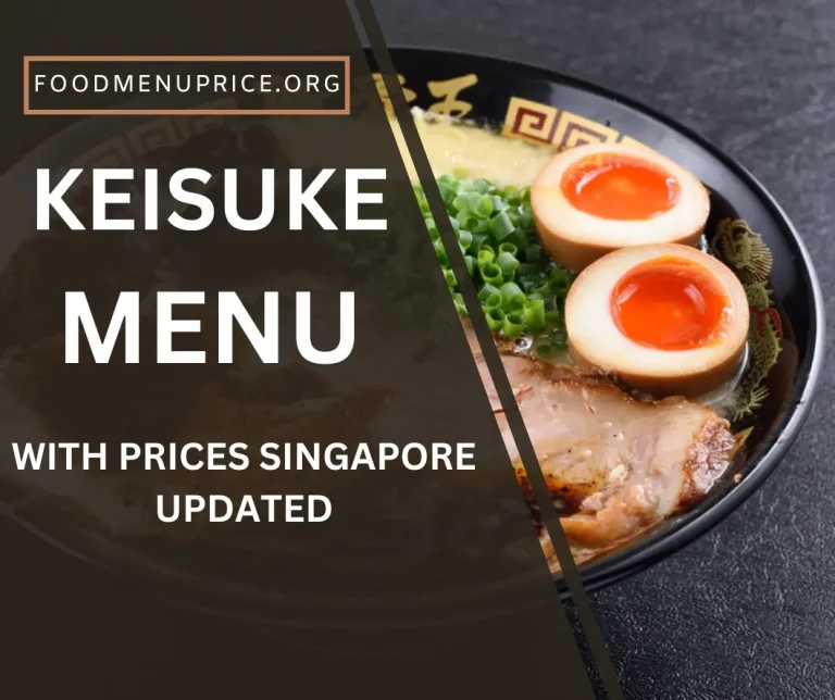 Keisuke Menu 2024