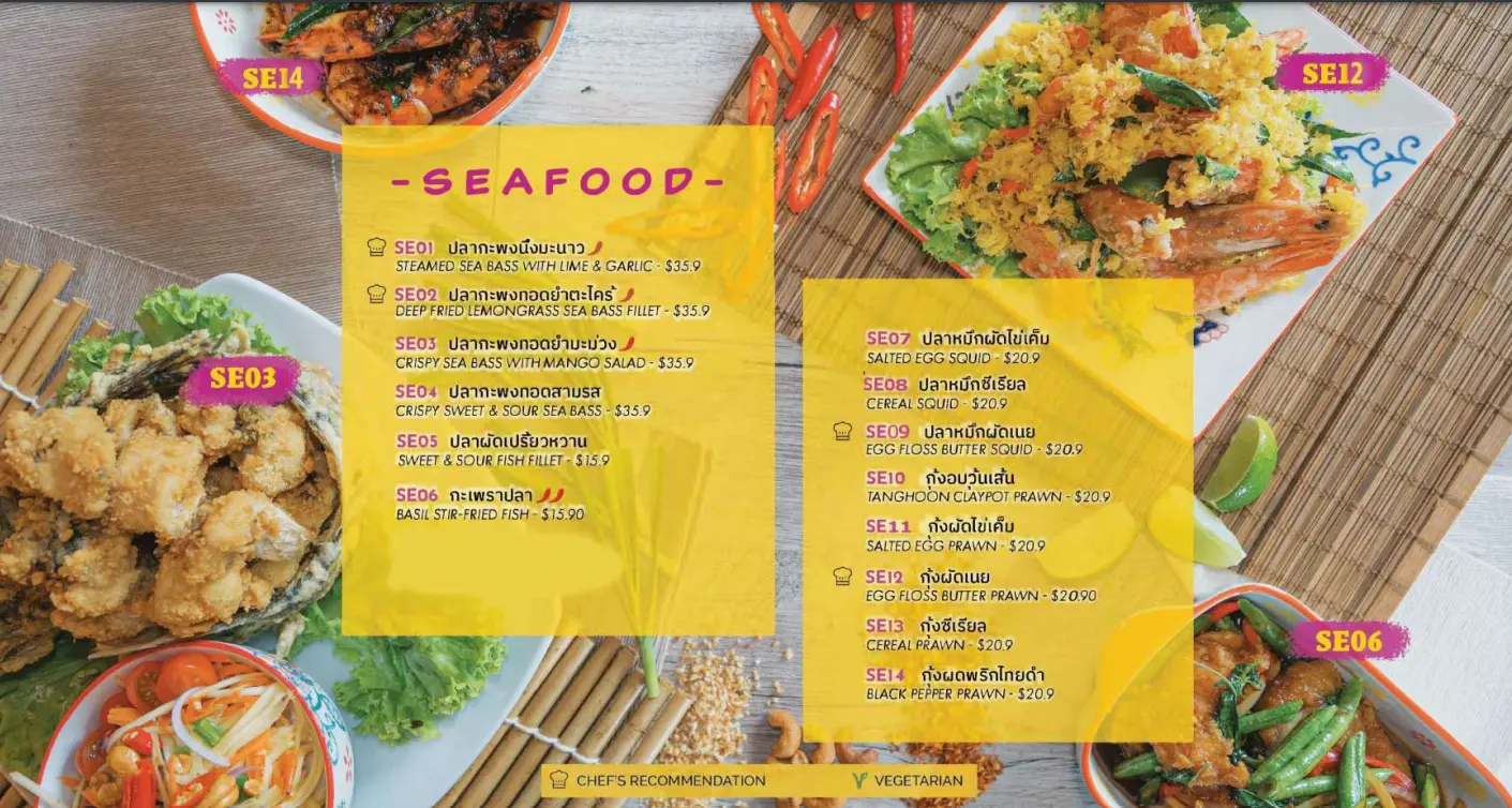 MEAT YOU HERE SINGAPORE FISH MENU PRICE 2024