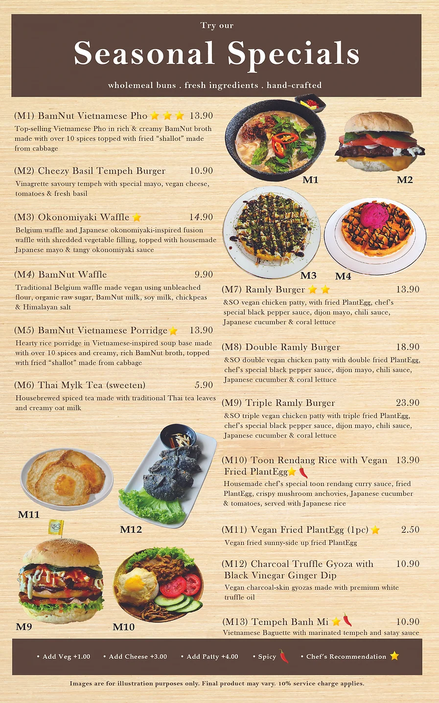 NOMVNOM DESSERTS MENU PRICES 2024