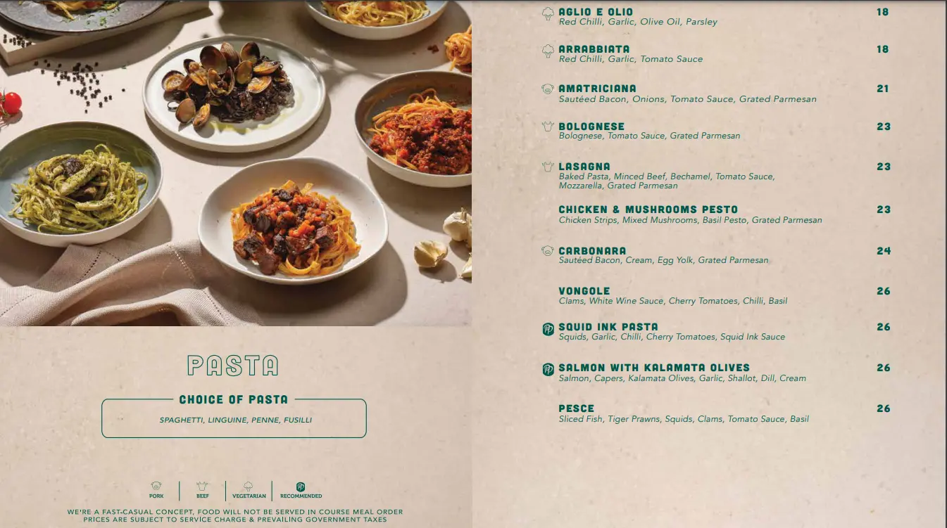 PEPERONI PIZZERIA PASTA MENU 2024