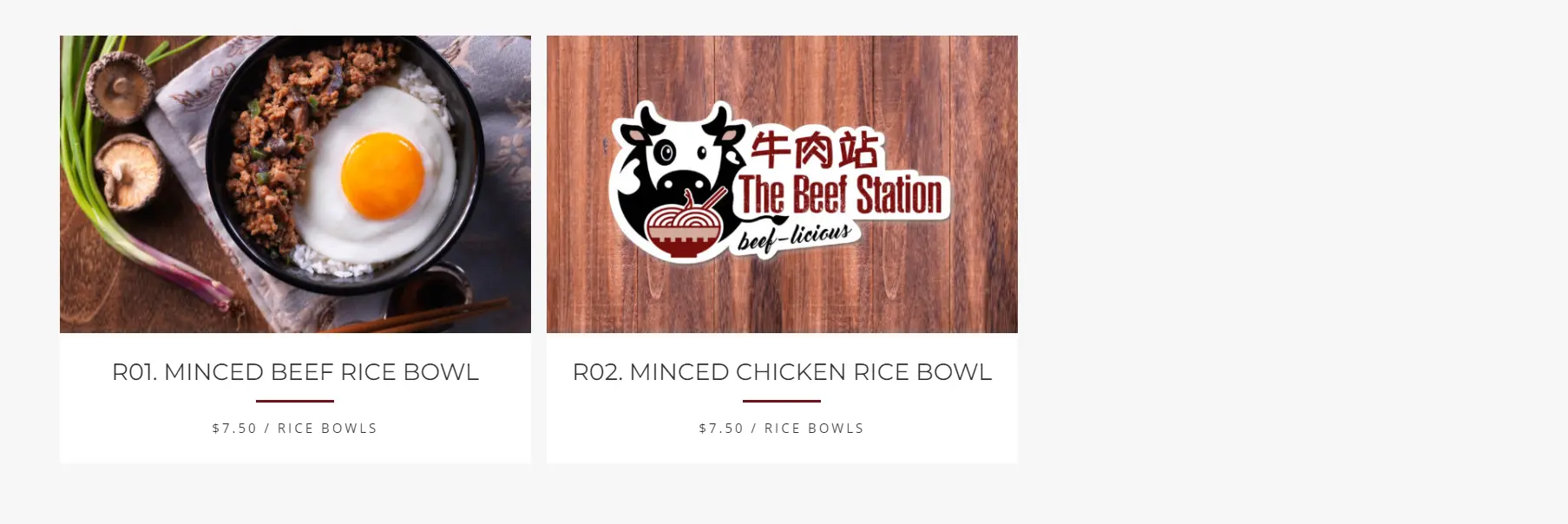 THE BEEF STATION RICE MENU WITH PRICES 2024