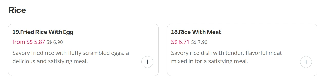 TOP CORNER WESTERN FOOD RICE MENU PRICES 2024