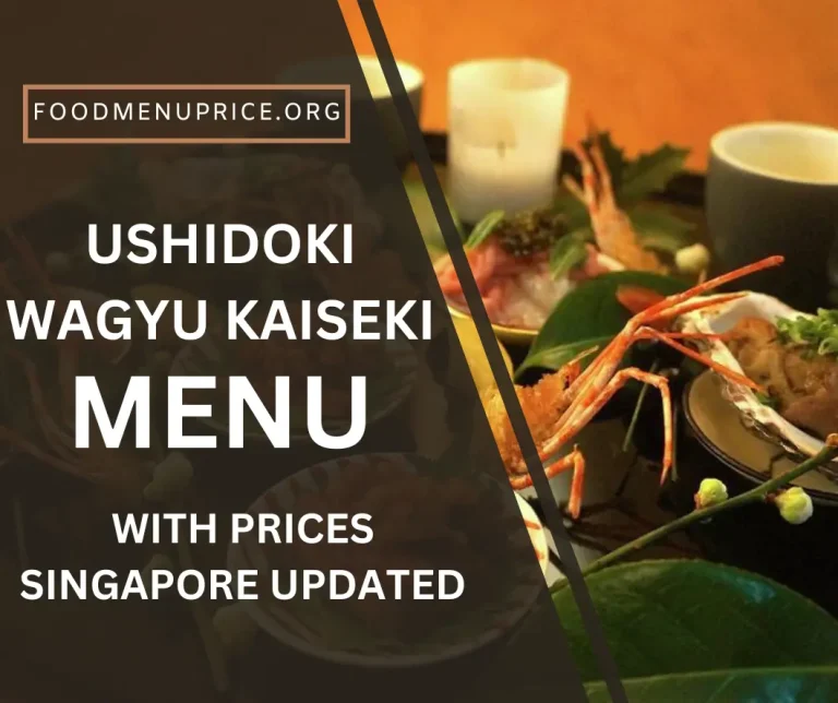 Ushidoki Wagyu Kaiseki Menu 2024