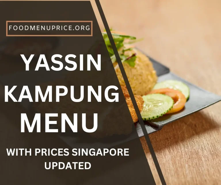 Yassin Kampung Menu 2024