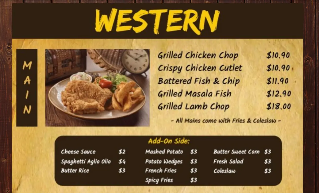 YASSIN KAMPUNG WESTERN MENU WITH PRICEYASSIN KAMPUNG WESTERN MENU WITH PRICES 2024