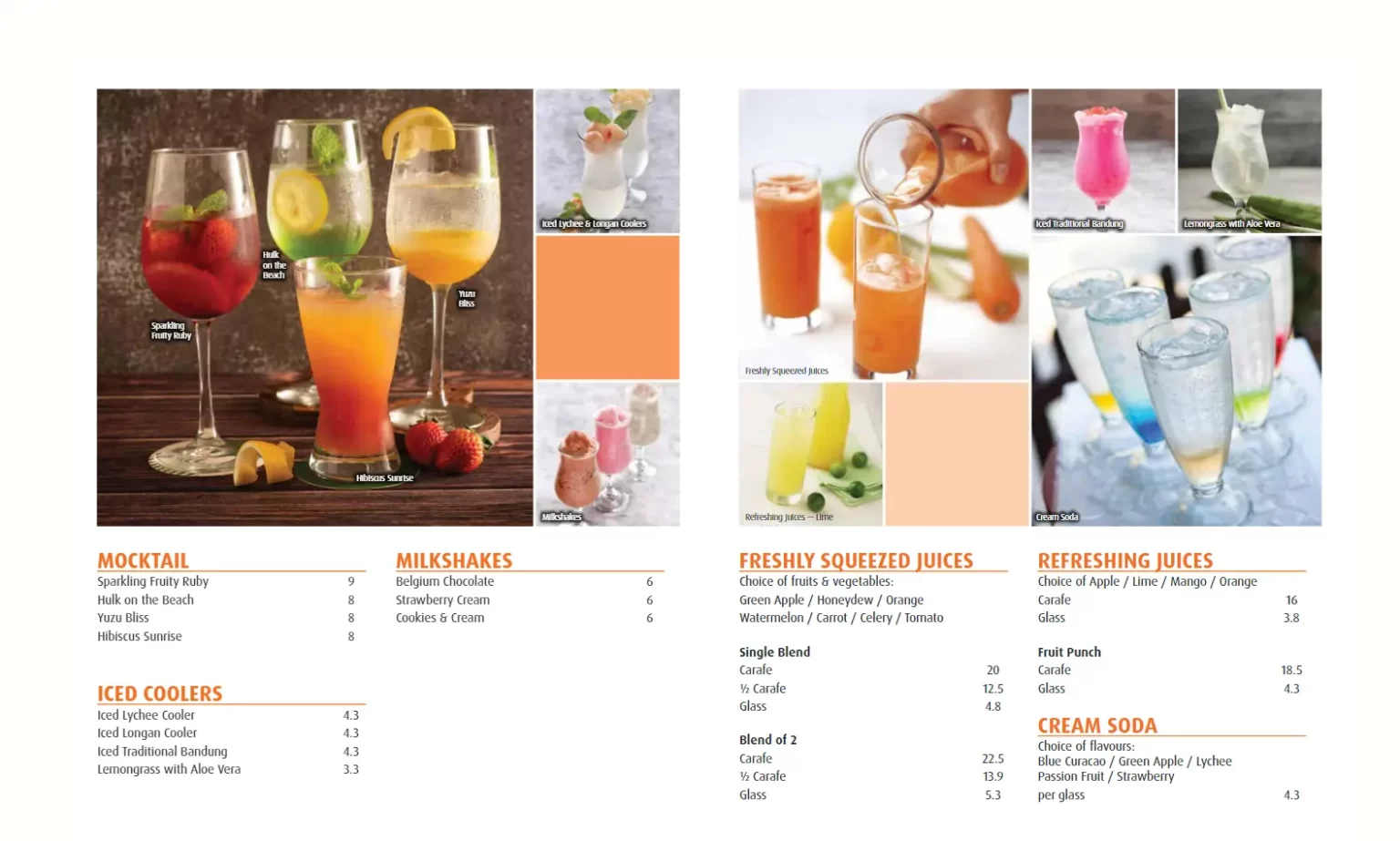 EATZI GOURMET BISTRO CHOCOLATE DRINKS MENU PRICES  2024