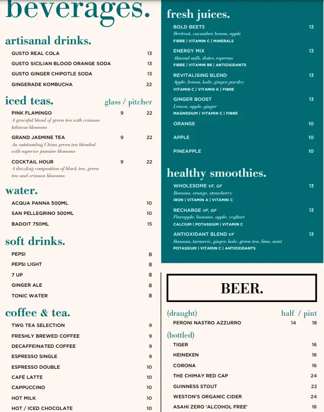 JW MARRIOT DESSERTS MENU PRICES 2024