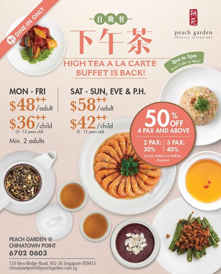 PEACH GARDEN PEKING DUCK MENU PRICE