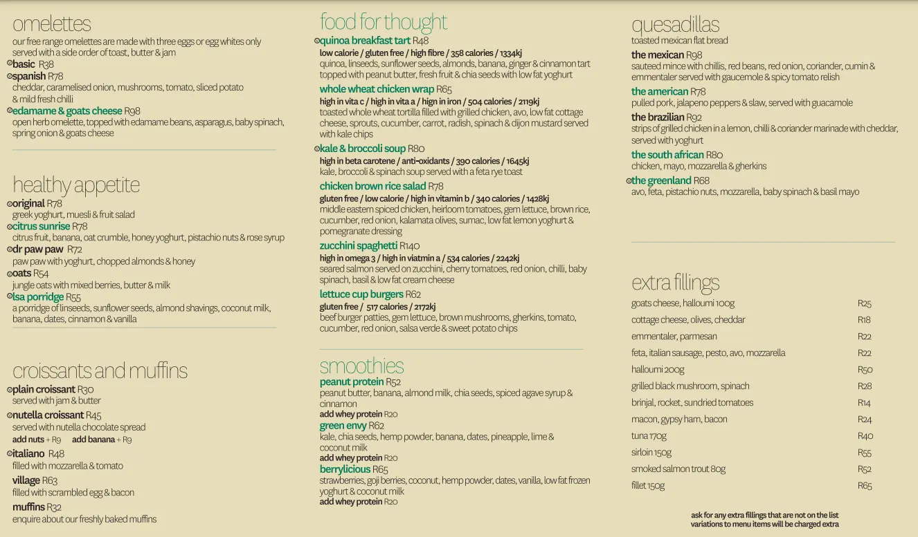 TASHA’S ROTI JOHN MENU PRICES SINGAPORE