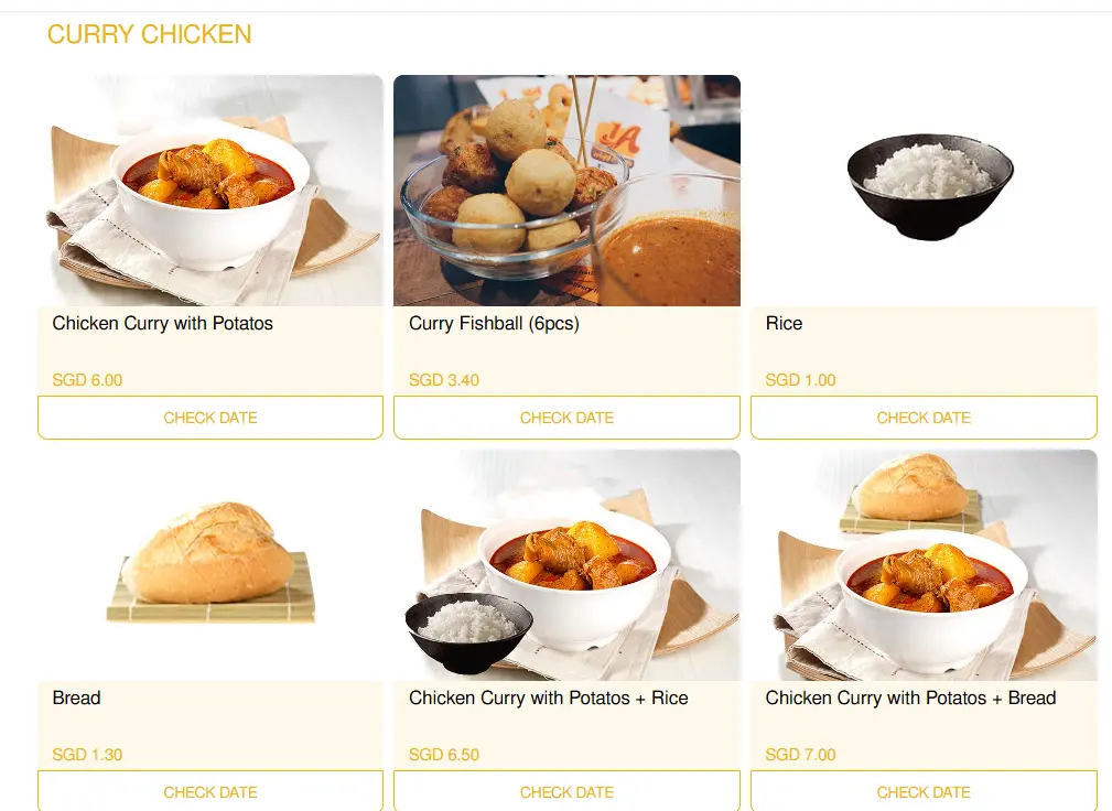 1A CRISPY PUFFS SEAFOOD SERIES MENU PRICE